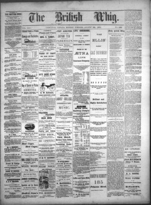 Daily British Whig (1850), 21 Aug 1876