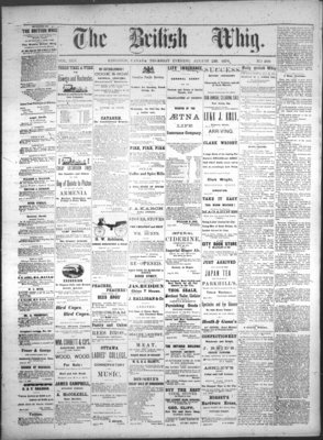 Daily British Whig (1850), 26 Aug 1876