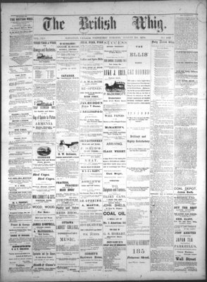 Daily British Whig (1850), 30 Aug 1876