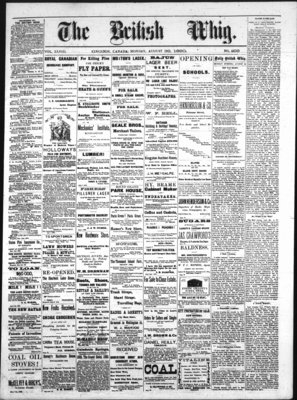 Daily British Whig (1850), 30 Aug 1880