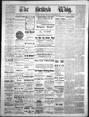 Daily British Whig (1850), 20 Nov 1880