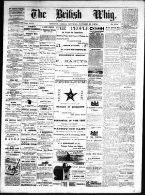 Daily British Whig (1850), 22 Nov 1879