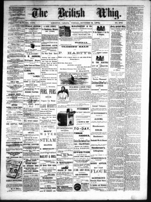 Daily British Whig (1850), 25 Nov 1879