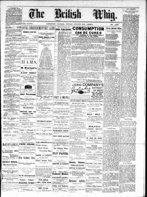 Daily British Whig (1850), 20 Aug 1880