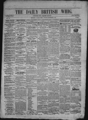 Daily British Whig (1850), 2 Dec 1851