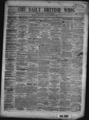 Daily British Whig (1850), 29 Dec 1851