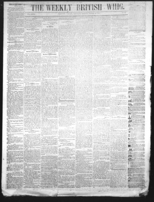 Weekly British Whig (1859), 18 Mar 1858