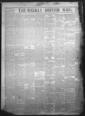 Weekly British Whig (1859), 22 Apr 1859