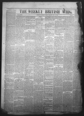 Weekly British Whig (1859), 27 May 1859