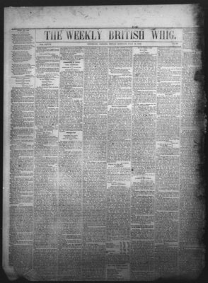 Weekly British Whig (1859), 29 Jul 1859