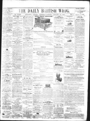 Daily British Whig (1850), 10 Jan 1863