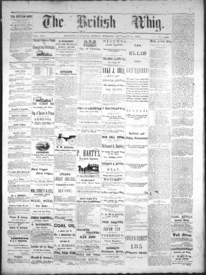 Daily British Whig (1850), 1 Sep 1876