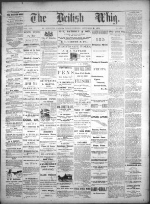 Daily British Whig (1850), 8 Sep 1876