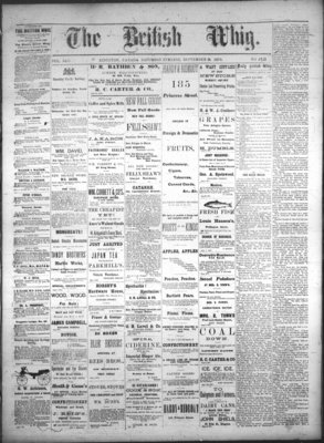 Daily British Whig (1850), 9 Sep 1876