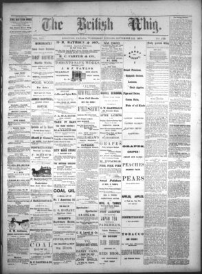 Daily British Whig (1850), 13 Sep 1876