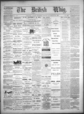 Daily British Whig (1850), 14 Sep 1876