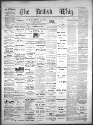 Daily British Whig (1850), 15 Sep 1876