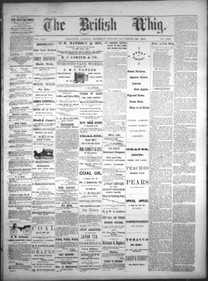 Daily British Whig (1850), 16 Sep 1876