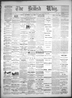 Daily British Whig (1850), 22 Sep 1876