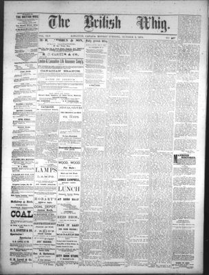 Daily British Whig (1850), 9 Oct 1876