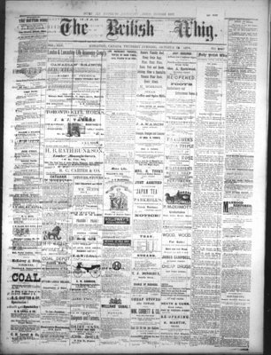 Daily British Whig (1850), 12 Oct 1876