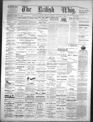 Daily British Whig (1850), 17 Oct 1876