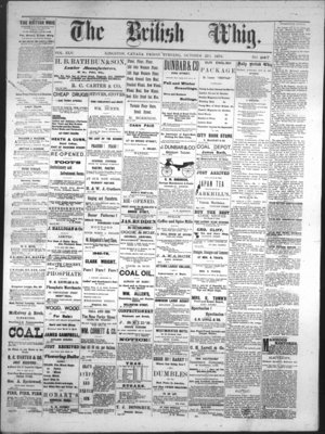 Daily British Whig (1850), 20 Oct 1876