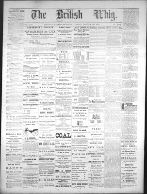 Daily British Whig (1850), 28 Oct 1876