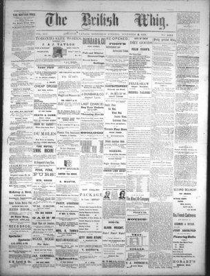 Daily British Whig (1850), 8 Nov 1876