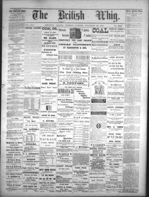 Daily British Whig (1850), 16 Nov 1876