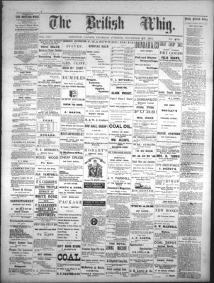 Daily British Whig (1850), 23 Nov 1876