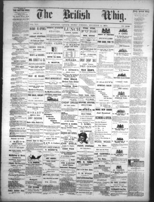 Daily British Whig (1850), 1 Dec 1876