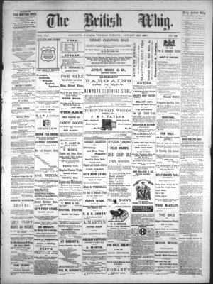 Daily British Whig (1850), 23 Jan 1877