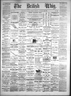 Daily British Whig (1850), 26 Jan 1877