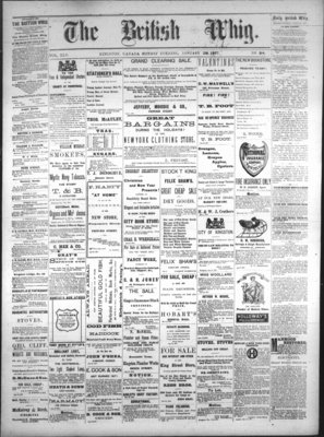 Daily British Whig (1850), 29 Jan 1877