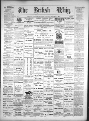 Daily British Whig (1850), 1 Feb 1877