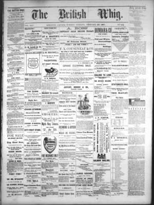 Daily British Whig (1850), 20 Feb 1877