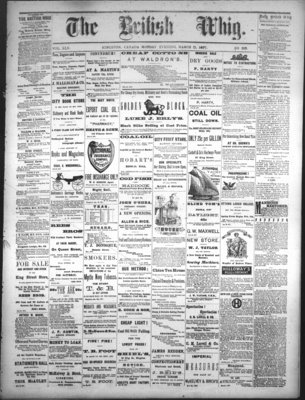 Daily British Whig (1850), 5 Mar 1877