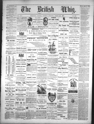 Daily British Whig (1850), 20 Mar 1877