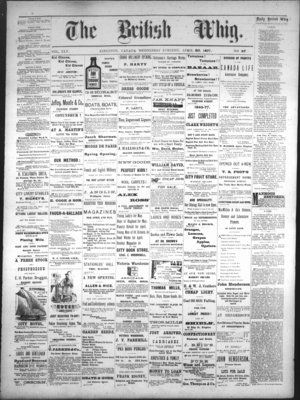 Daily British Whig (1850), 25 Apr 1877