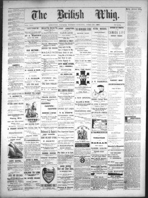 Daily British Whig (1850), 30 Apr 1877