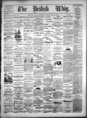 Daily British Whig (1850), 14 Jun 1877