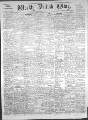 Weekly British Whig (1859), 13 Jan 1881