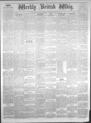 Weekly British Whig (1859), 20 Jan 1881