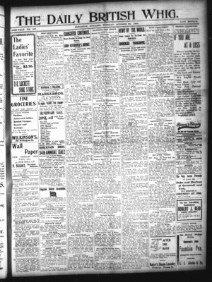 Daily British Whig (1850), 22 Oct 1901