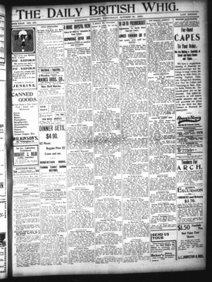 Daily British Whig (1850), 30 Oct 1901