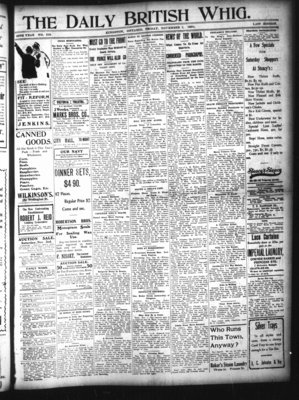 Daily British Whig (1850), 1 Nov 1901