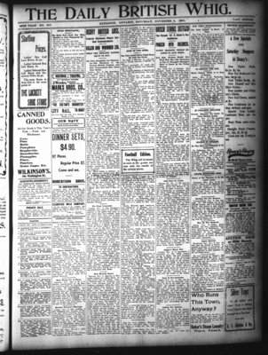 Daily British Whig (1850), 2 Nov 1901