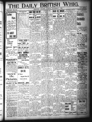 Daily British Whig (1850), 5 Nov 1901