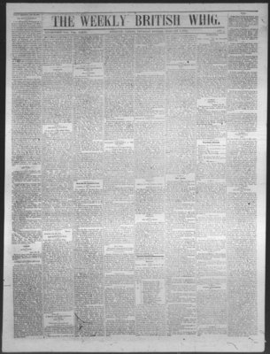 Weekly British Whig (1859), 3 Feb 1870